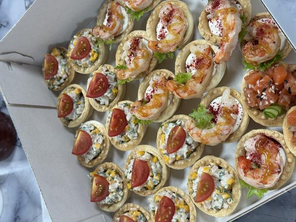 Тарталетки Три вкуса 24 шт