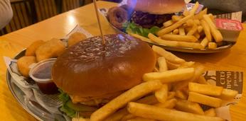 Фуршетное меню с бургерами на 16-20 персон