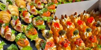 Сендвичи и тарталетки на 10-15 персон