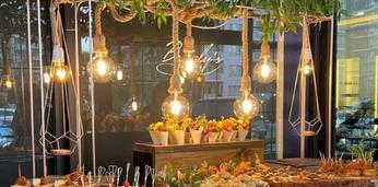 Сытное фуршетное меню с шашлычками на 20 персон